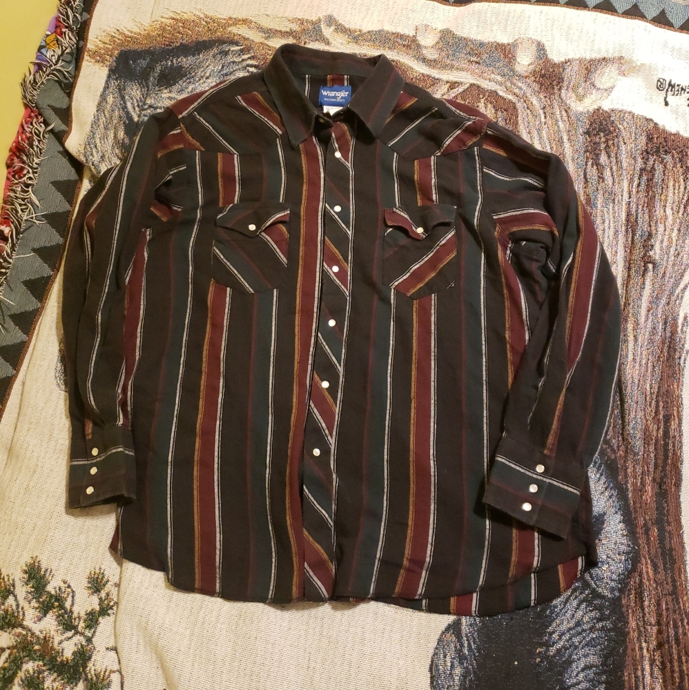 Wrangler western shirt 2XL